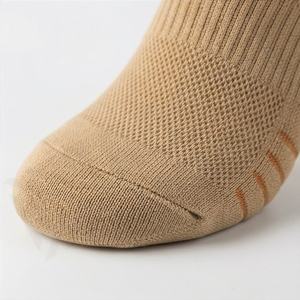 Mens Athletic Organic Cotton Anti Dust Tennis Sporty <b>Socks</b> Breathable Soft Performance Running <b>Gym</b> Durable Customized Color Pair - Product Image 6
