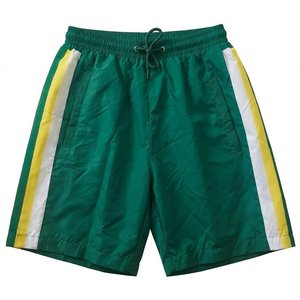 RTS High Demanding Custom Logo Green Yellow White Men's Nylon <b>Wind</b> <b>Breaker</b> Shorts Sets Vintage Outwear Men Set Streetwear Jacket - Product Image 4