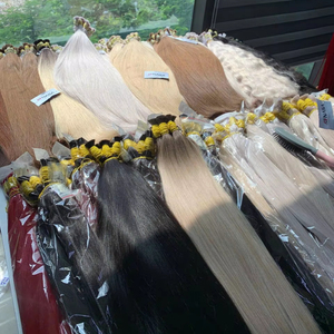 NASA HAIR VIETNAM FACTORY Vietnamese Virgin Human Hair Bulk Double Drawn 100g No <b>Tangle</b> Natural Straight Strong Silky Bleached - Product Image 1