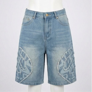 Shorts de Mezclilla Elegantes para Mujer, Cintura Alta, Jeans de Algodón, Estilo Casual de Verano, Ropa Informal, Color Personalizado, Prenda Moderna - Product Image 1