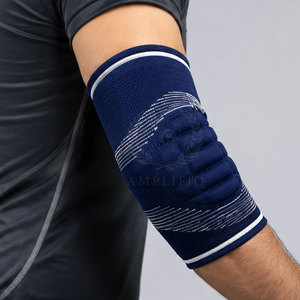Protège-coudes en coton de qualité supérieure, protection professionnelle, antidérapants, légers, respirants, soutien doux pour l'entraînement, l'exercice et la salle de sport - Product Image 2