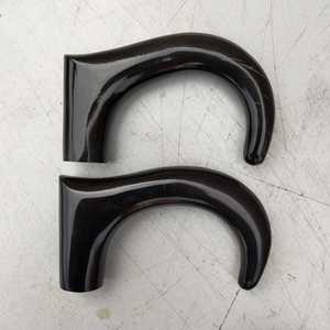 Punta de bastón de cuerno de búfalo negro genuino de primera calidad a precio económico - Product Image 1