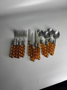 resin cutlery dining <b>spoon</b> dining fork dining knife <b>table</b> cutlery kitchen cutlery serving cutlery time 2 decor - Product Image 4