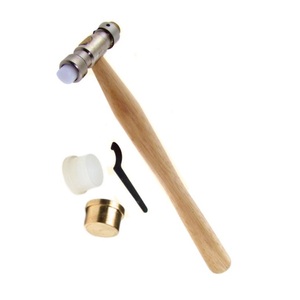 Martillo con Cabeza Reemplazable de Latón y Fibra, Herramientas y Equipos para Técnicos y Artesanos - Product Image 4