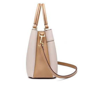 Salva Leather Teal Genuine Leather Tote Bag Soft Detachable Handle Minimalist Style Female Outdoor Hiking Zipper Closure Arcuate - Product Image 4