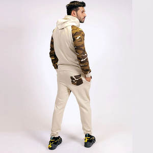 Conjunto Deportivo de Invierno Ecológico y Transpirable para Hombre, 100% Algodón, Talla Grande, Informal, Chaqueta y Pantalones para Correr y Hacer Ejercicio - Product Image 3