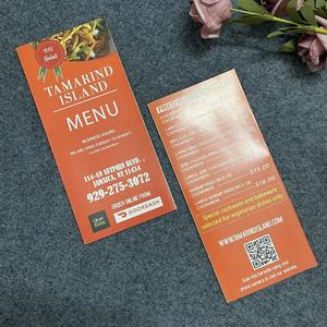 Services d'impression offset personnalisés – Menus de restaurants, brochures pliées en trois, dépliants, prospectus et livrets OEM - Product Image 3