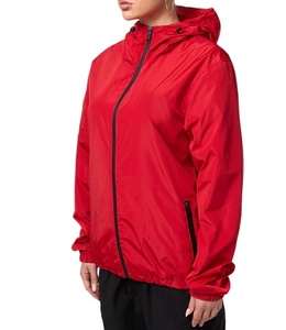 New Design Wholesale Men's Nylon Windbreaker Jacket Custom Logo Breathable Zip Up <b>Mesh</b> Lining Waterproof Windbreaker Jacket - Product Image 4