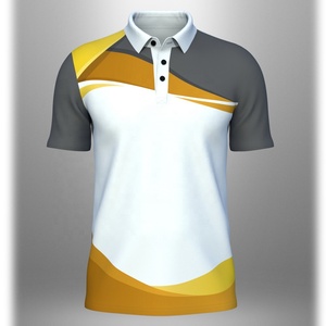 Polo de Hombre de Secado Rápido, 100% Poliéster, Diseño de Alta Calidad, Venta al Por Mayor, MOQ Bajo - Product Image 2