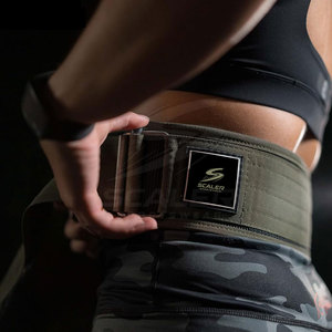 Comfortable Adjustable Heavy Duty Breathable Nylon Lever <b>Belt</b> with Protection for Weightlifting and Daily Workouts - Product Image 3