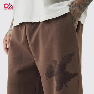 Customizable 100% Cotton Lightweight Breathable Comfortable Quick Dry <b>Men's</b> Casual <b>Baggy</b> Street Wear <b>Trousers</b> Elastic Mid - Product Image 5