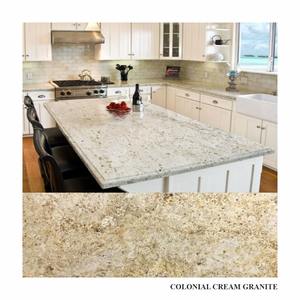 Losas de Granito Dorado Colonial Indio de 2 cm de Espesor, Piedra Natural de Alta Resistencia para Proyectos de Construcción - Product Image 3