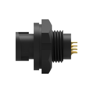 Conector de 6 Pines, Tipo Soldadura, Resistente al Agua IP67, Contacto de Latón, Carcasa de Nailon - Product Image 5