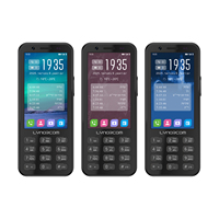 هاتف ذكي 4G مع لوحة مفاتيح، شريحتين، شاشة لمس HD مقاس 3.54 بوصة، يدعم 3G/4G، معالج رباعي النواة، ذاكرة وصول عشوائي 3 جيجابايت وذاكرة تخزين 32 جيجابايت، لوحة مفاتيح GMS T9