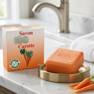 Savon de Bain Éclaircissant IDO Carotte 100g Prix Usine Vitamine E Savon en Barre Éclaircissant Carotte Africaine LE - Product Image 2