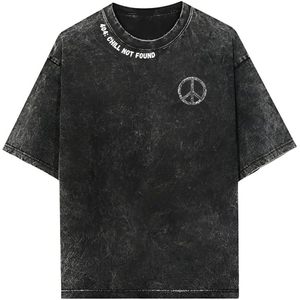 Camiseta Casual de Estilo Básico para Hombre, 100% Algodón, 180 g/m², Estampada, Transpirable, Antiencogimiento, Cuello Redondo, Corte Regular, Manga Corta - Product Image 1