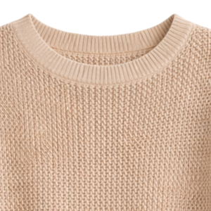 Suéter de punto texturizado de manga corta para mujer, estilo casual de verano, holgado y transpirable, a la moda - Product Image 5