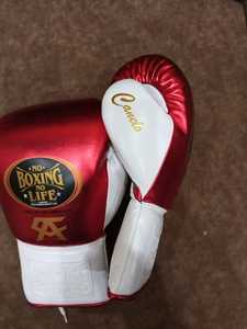 Canelo Mexican No Boxing No Life Premium <b>Leather</b> MMA Martial Arts Boxing <b>Gloves</b> Lace-Up Full Finger Training Gear For Adults - Product Image 4
