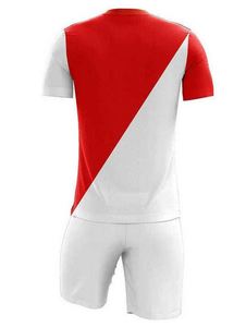 Ensemble de maillots de football personnalisés de haute qualité, uniforme de football court et solide, vêtements de sport respirants pour le printemps, prix abordable - Product Image 5