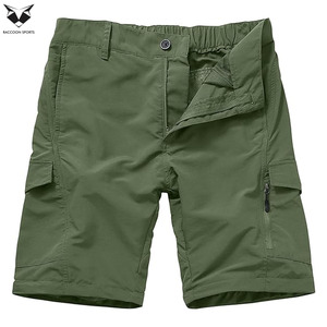 2-in-1 Green Convertible Fishing <b>Trousers</b> Detachable <b>Zip</b>-<b>off</b> <b>Cargo</b> Pants Summer Outdoor Fishing Clothing Hiking Pants - Product Image 3