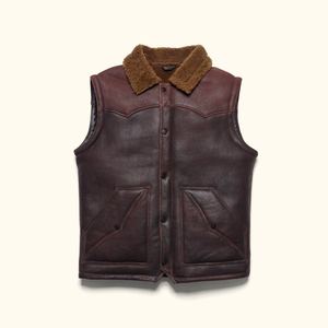 Gilet de motard décontracté pour homme en cuir de vachette 100% véritable, nouvelle arrivée, différentes couleurs, respirant, taille personnalisable, service OEM - Product Image 1