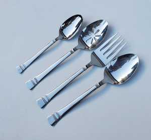 ชุดช้อนส้อมสแตนเลส 305 จำนวน 5 ชิ้น ขัดเงาอย่างดี คุณภาพสูง ใช้ซ้ำได้และปลอดภัยสำหรับเครื่องล้างจาน - Product Image 3