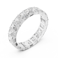 Bague en diamant de laboratoire taille brillant rond pour homme, plaqué or 10K 14K, alliance de luxe pour fiançailles et mariage, pierre synthétique certifiée IGI