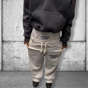 Conjunto Deportivo Personalizado de Felpa 100% Algodón, Estilo Holgado, con Capucha, para Hombre, Invierno - Product Image 5