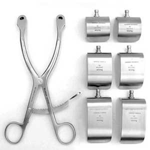 Kit d'instruments chirurgicaux orthopédiques Kolbel Retractor à 6 lames pour la réparation des épaules, en acier inoxydable, réutilisable, portatif et écologique - Product Image 1