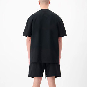 Blank Plain Custom Oversize <b>Drop</b> Shoulder Summer Formal Plus Size Men's Wear Custom Design Twinset Terry - Product Image 6