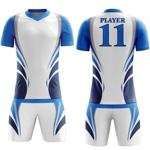 Ensemble de maillot de football rouge unisexe à manches courtes, rayé, respirant, en polyester, coupe classique, toutes saisons, col en V, taille élastique - Product Image 6