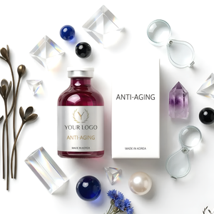 Suero Facial Coreano Antienvejecimiento en Ampolla de 50 ml, OEM, ODM, Marca Privada, PDRN, Vitamina EGF, Ácido Salicílico, Iluminador, Reafirmante - Product Image 4