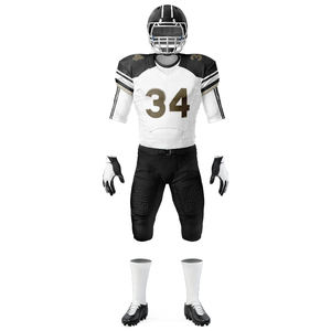 Uniforme de Fútbol Americano de Último Diseño, Nuevo Estilo Juvenil, Precio al por Mayor - Product Image 4