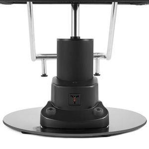 Poltrona da Barbiere Elettrica Nera Girevole a 360 Gradi di Alta Gamma per Salone, Spa e Styling di Bellezza - Product Image 5