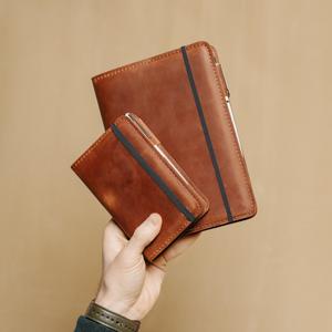 Funda Protectora Resistente de Cuero Genuino para Cuaderno A5, a Prueba de Olores, Recargable, para Viajes de Negocios LNBC-109 - Product Image 6