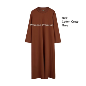 เดรสผ้าฝ้ายพรีเมียมสำหรับผู้หญิง - Product Image 2
