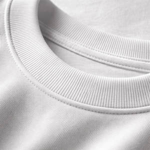 T-shirt Homme Oversize en Coton Épais 280 g/m² avec Logo 3D en Silicone Imprimé en Relief, Style Streetwear, Personnalisable OEM - Product Image 5