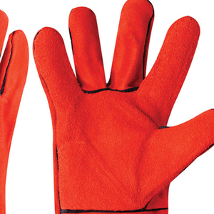 Gants de soudage en cuir de haute qualité avec doublure en coton pour soudage TIG/MIG/Stick, tailles personnalisables, adhérence et sécurité garanties - Product Image 4