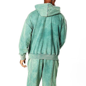 Sudaderas con Capucha para Hombre, Lavado Ácido, 100% Algodón, Ecológicas, Antiarrugas, con Bolsillos, de Alta Calidad y Tendencia, a Precio Razonable - Product Image 2