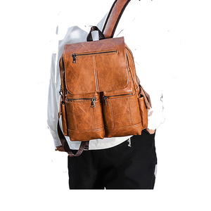 Nuevo Diseño Clásico, Precio al por Mayor, MOQ Bajo, Mochilas Deportivas Personalizadas de Cuero en Venta a Bajo Precio - Product Image 4