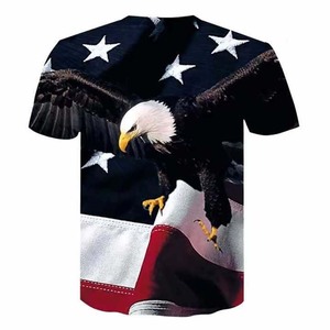 Camisetas Casuales de Cuello Redondo para Hombre ELIXE SPORTS, al por Mayor, con Logotipo Personalizado Impreso Digitalmente en la Parte Delantera, Corte Regular, Tejido de Poliéster/Algodón - Product Image 3