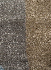 Tapis moderne abstrait géométrique rectangulaire en laine tuftée, résistant aux taches, pour salon, à poils plats, avec envers enduit de PVC, 1 pièce - Product Image 4