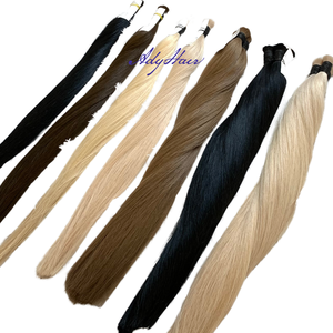 Extensions de cheveux brésiliens de style droit vietnamien naturel et teint en vrac de cheveux humains pour l'expédition américaine et européenne - Product Image 3