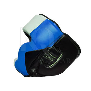 อุปกรณ์ป้องกันศีรษะหนังคุณภาพสูง ปี 2026 บุหนานุ่มสบาย ระบายอากาศได้ดี น้ำหนักเบา ออกแบบมาเพื่อการสวมใส่ที่กระชับ เหมาะสำหรับการฝึกซ้อมกีฬาต่อสู้ - Product Image 2