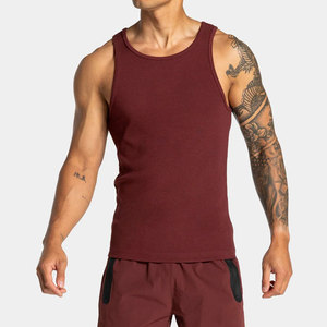 Camiseta sin Mangas para Hombre, 100% Algodón, Deportiva, Transpirable, Holgada, Elástica, Ajuste Veraniego, OEM, Nueva Llegada, Moda, Tendencia, Oferta - Product Image 3