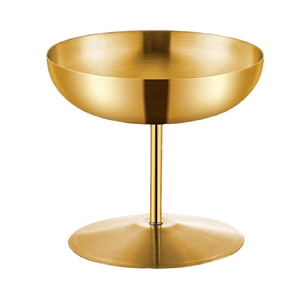 Elegante Tazón de Helado de Latón Pulido Ecológico, Diseño Clásico Hecho a Mano para el Hogar, Restaurantes, Bodas y Fiestas - Product Image 1