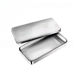 Cajas de Almacenamiento de Instrumentos Quirúrgicos Dentales de Acero Inoxidable, Fuente de Alimentación Manual, Instrumentos Personalizables de Alta Calidad, Clase II - Product Image 1