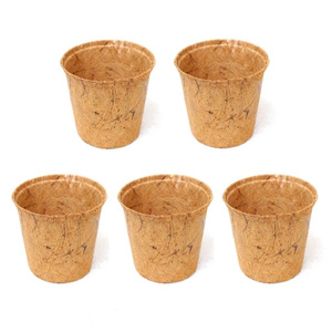 Pot de fleurs en fibre de coco – Durable, idéal pour le jardinage et les plantes d'intérieur - Product Image 3