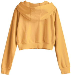 เสื้อฮู้ดครอปผู้หญิง แฟชั่นใหม่ คุณภาพสูง ราคาสมเหตุสมผล ผู้ผลิตจากปากีสถาน ขายออนไลน์ - Product Image 6
