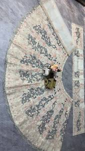Lehenga pour femmes avec dupatta, tissu en faux georgette, broderie de sequins, coupe ajustée, pour les mariages festifs d'été, à porter toute l'année - Product Image 4